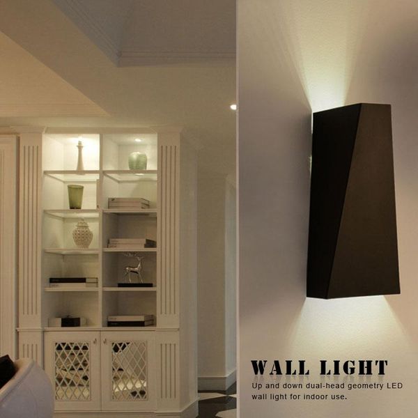 

wall lamp lighting modern indoor lamps smd 5730 minimalist double geometry 8w led bedside hanging