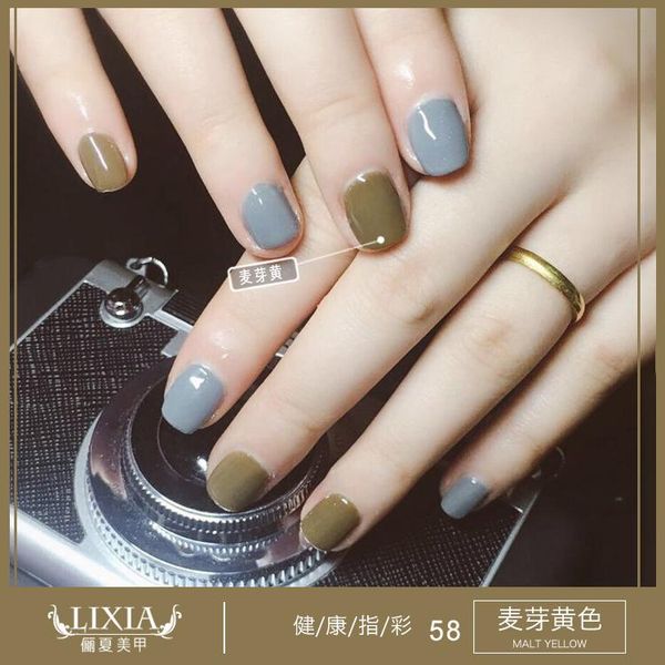 

nail gel diy polish uv led art all for manicure semi permanent varnish soak off matte base coat shiny color, Red;pink