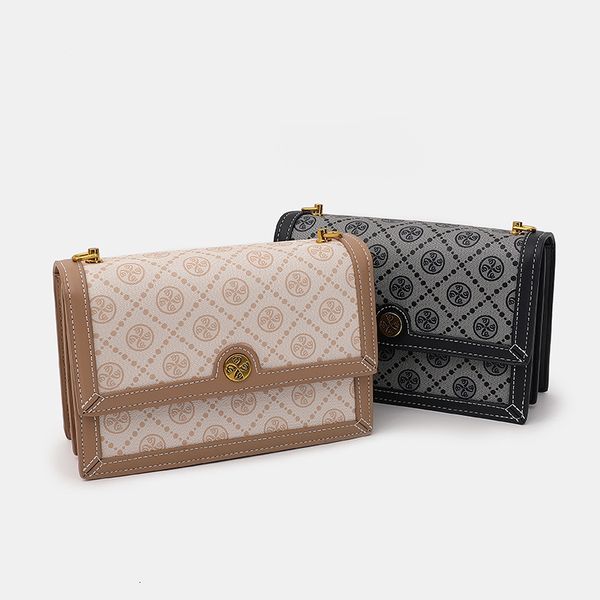 

handbag t windmill printed small square bag fashion women's 2021 trend single shoulder messenger wide belt b, Black;red