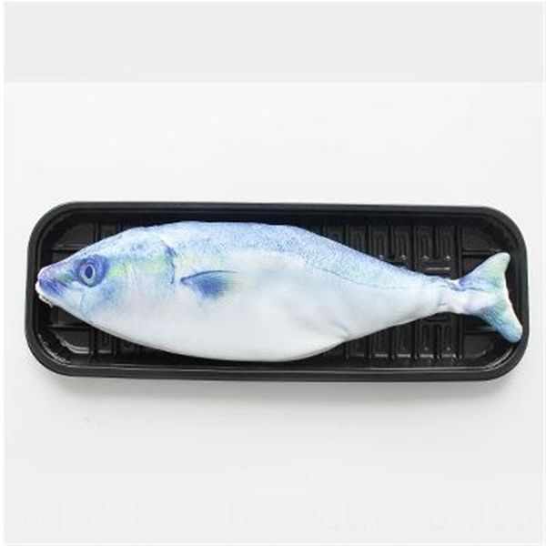 

YIm south korea creative simulation salted fish bags sea fish personalized bag men's and women's pencil pencil case stationery simulati