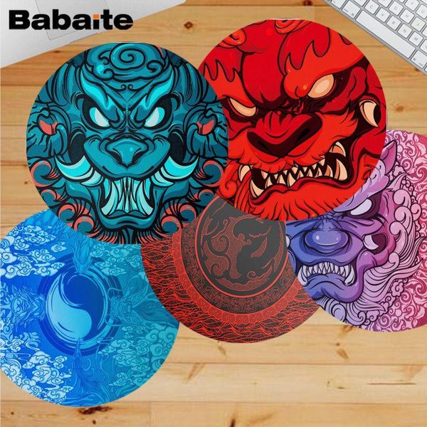 

mouse pads & wrist rests babaite your own mats esports tiger lapcomputer round desk mousepad gaming rug for pc notebook