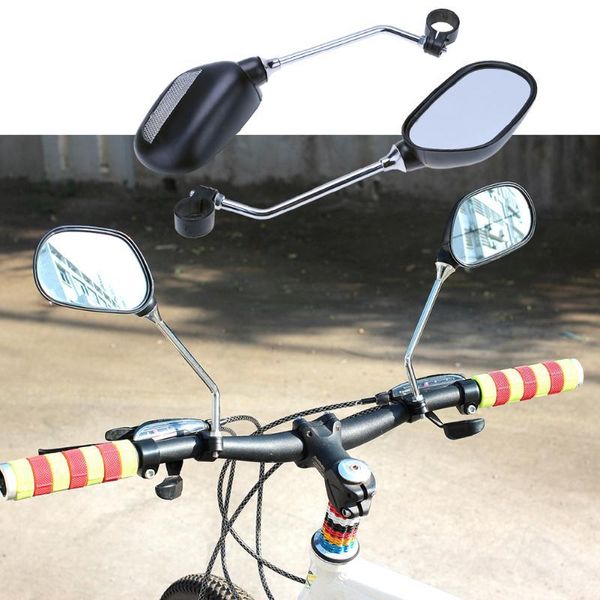 Una coppia di specchietti retrovisori per bicicletta, specchietti retrovisori per manubrio, rotazione di 360 gradi, ciclismo, vista posteriore, MTB, sicurezza per bici, specchietti retrovisori 718 Z2