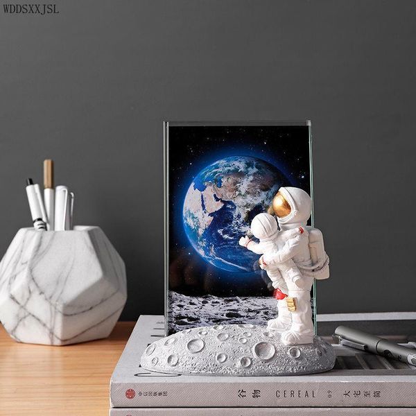

frames wddsxxjsl astronaut father and son creative frame decoration resin crafts home bedroom study