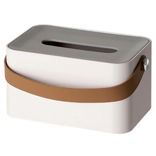 

gift wrap plastic paper extraction storage box towel dispenser holder (square)