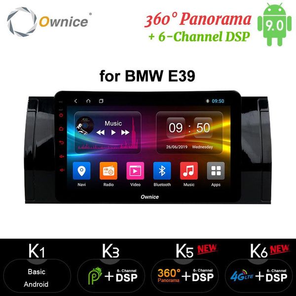 

player ownice carplay dsp octa core android 9.0 car dvd 32g rom gps radio rds navi stereo 2g 4g lte for e39