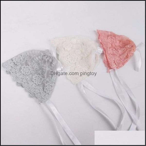 Aessories Baby, Maternitytoddler Infant Girl Boy Kids Caps Po Hats Cute Born Baby Pography Props Lace Hat Drop Delivery 2021 Vzbes