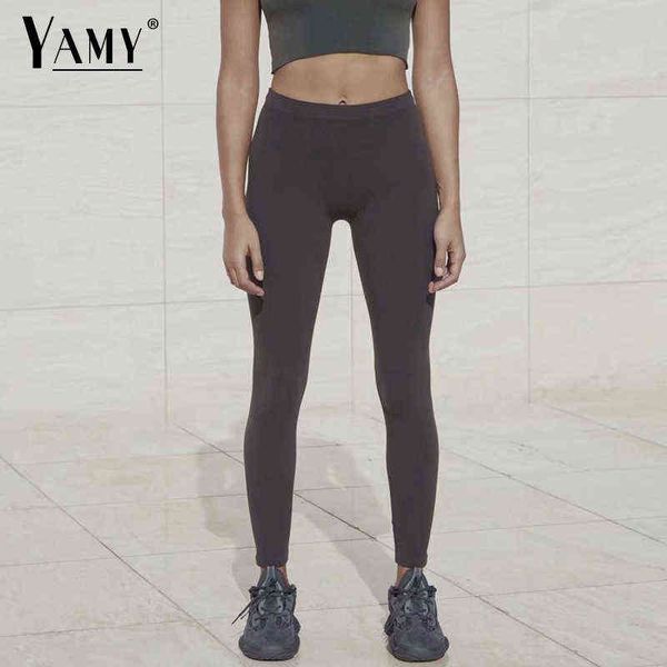 

winter vintage high waist leggings women fitness workout leggings activewear korean fashion streetwear 211117, Black