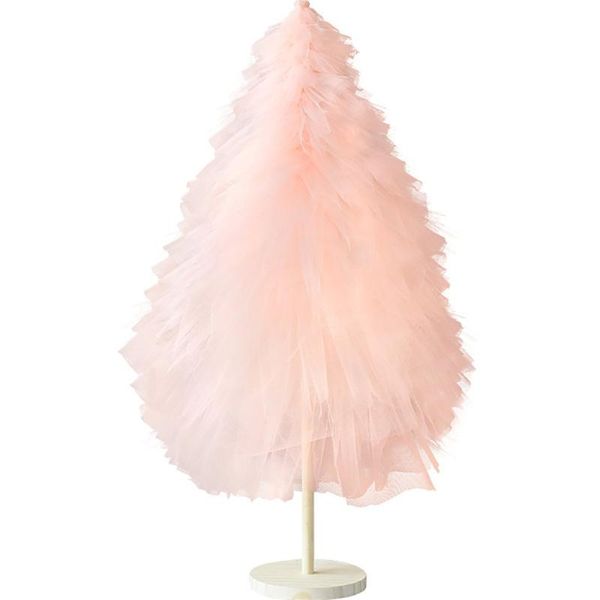 

decorative objects & figurines creative christmas decorations simulation mini pink tree small deskdecoration