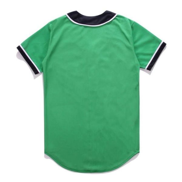 

baseball jersey men stripe short sleeve street shirts black white sport shirt xar902, Blue;black