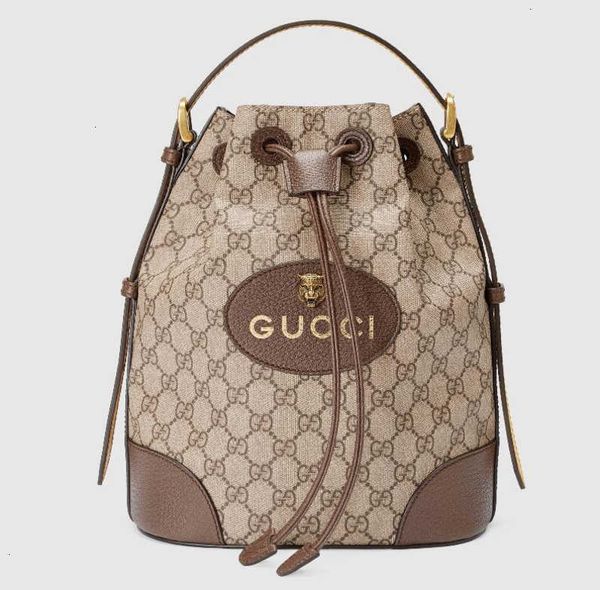 

designer luxury 473875 bucket drawstring backpack backpacks fashion women shows oxidized leather business bags brand