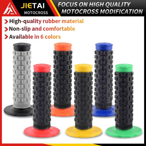 

handlebars mx atv motorcycle handlebar handle gel grips pro taper fit for 7/8" rubber hand bike motocross part