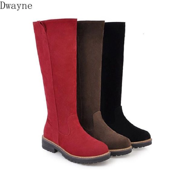 

boots winter flat boots wild and velvet warm cotton women1 mbod, Black
