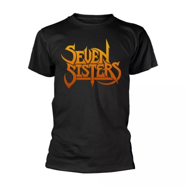 

seven sisters official logo t-shirt men unisex, White;black