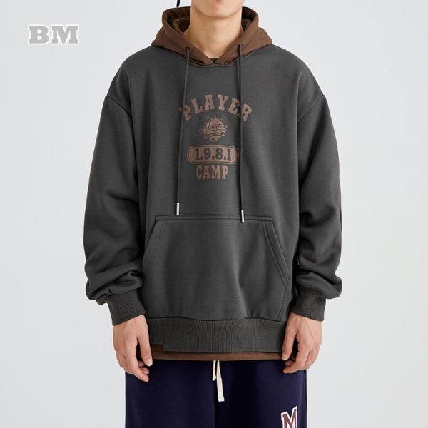 

men's hoodies & sweatshirts fashion streetwear fleece hoodie japanese harajuku letter print casual sweatshirt korean hip hop pullover m, Black