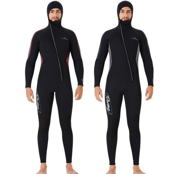 

swim wear 3mm wetsuit scuba diving suit men neoprene underwater hunting surfing front zipper spearfishing arrival 2021