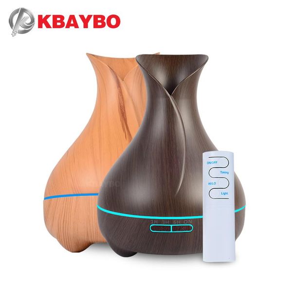 

essential oil diffuser 550ml ultrasonic aromatherapy humidifier air purifier for home mist maker aroma led light humidifiers