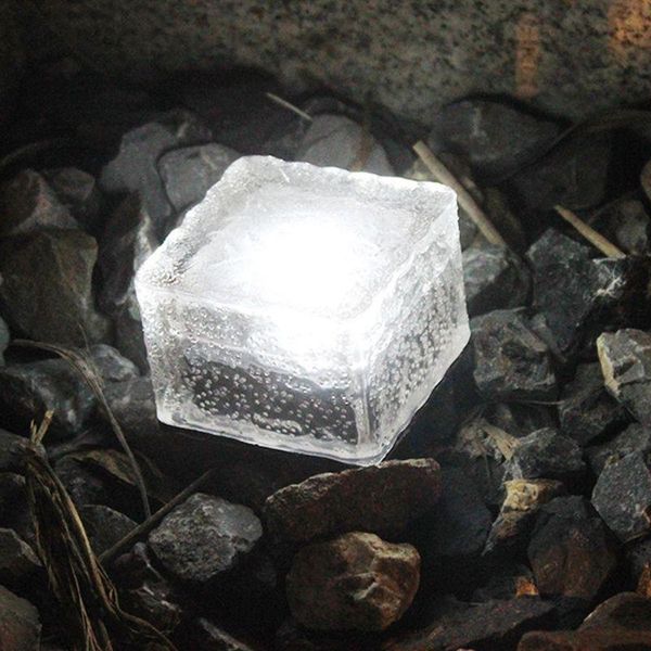 

solar led floor tile lights rainproof underground night lamp for outdoor garden r9uc decorations