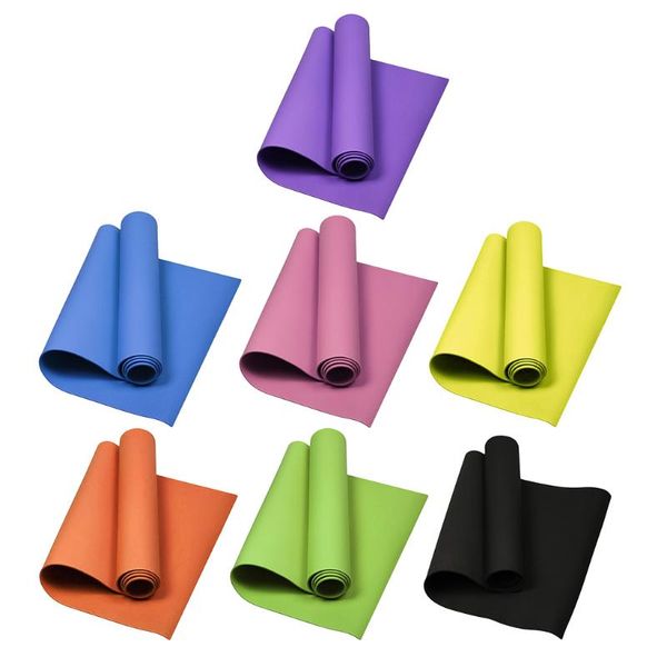 

yoga mats non-slip eva pilates mat fitness exercise gym cushion pad indoor outdoor body building for women men - 7 colors