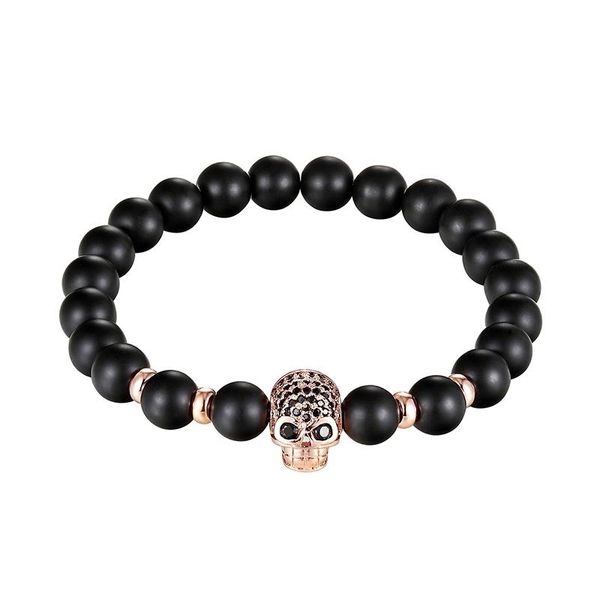 

charm bracelets jaafar 2021 mode bracelet backbone men and women cz shantou man's volcanic stone gift jewelry as531, Golden;silver