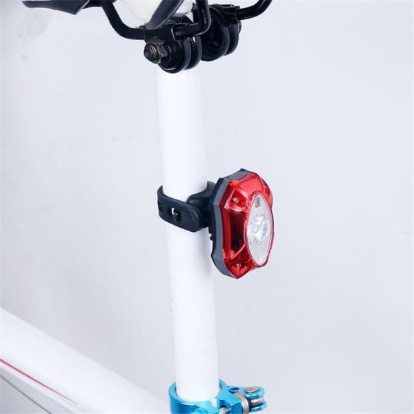 

usb bike light rear rechargeable bicycle waterproof safety warning powerful lights lampka rowerowa 35a5