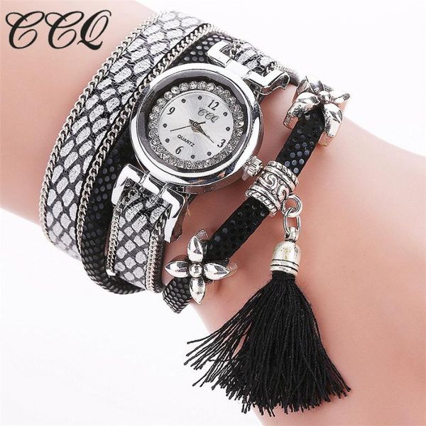 

wristwatches drop original design tassel pendant wrist watches luxury ladies analog quartz women clock, Slivery;brown