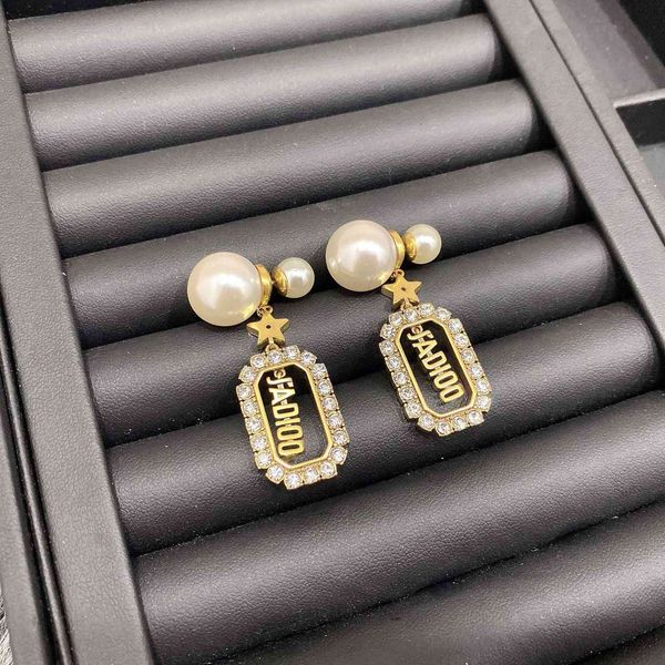 

special offer designer jewelry 2021 new pearl earrings wx7o, Black