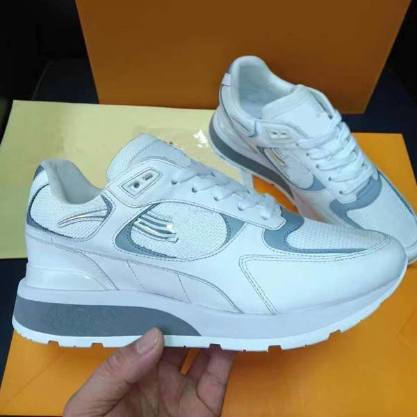 

mens womens casual shoes fashion platform lace-up combination soleheightening full color sports sneakers size 35-46 with box, Black