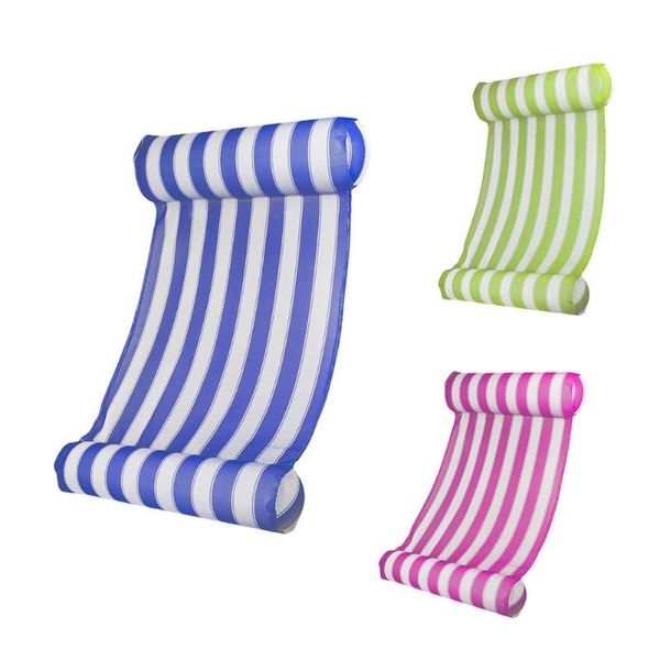 

pool & accessories water hammock lounger float inflatable raft bed air lightweight floating chair swimming mat with pump