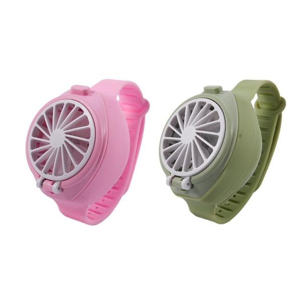 

electric fans fan watch handheld small usb folding stylish pocket