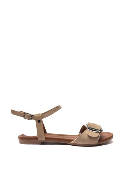 

sandals trendyol buckled woman takss21sd0044, Black