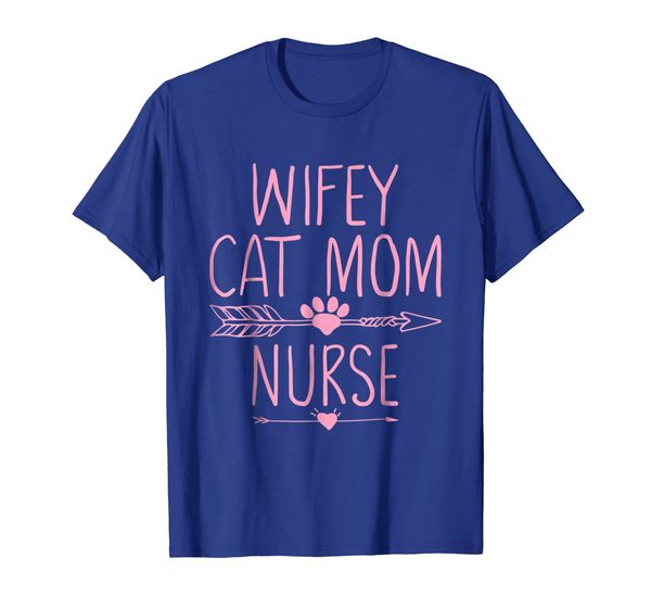 

Wifey Cat and Dog Mom Nurse Matching Pajama Nurse Tshirts, Mainly pictures