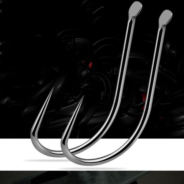 

pcs / box steel fishing hooks 1-10 # non-barbed fishhook black flat carp set