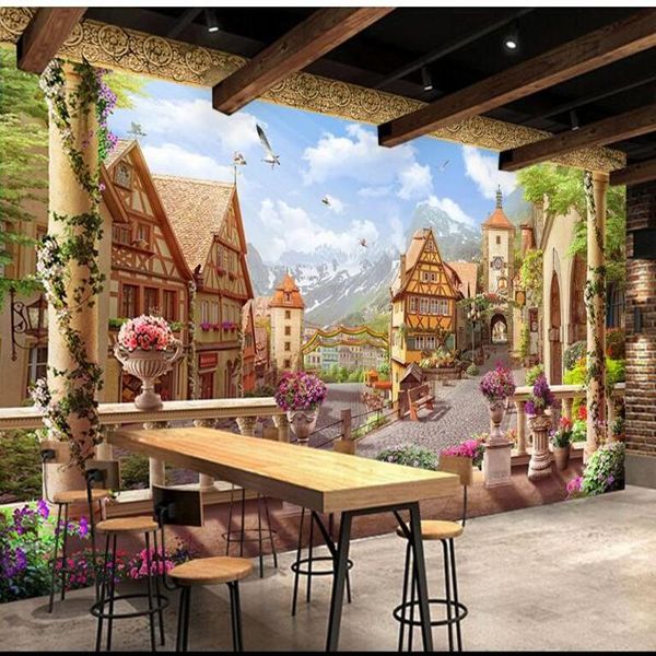 

shuhiko custom large - scale murals retro european style background wallpaper environmental papel de parede wallpapers