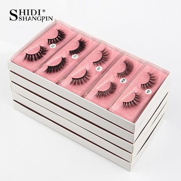 

false eyelashes mink 25 mm fluffy fake bulk lashes eyelash package wholesale box1