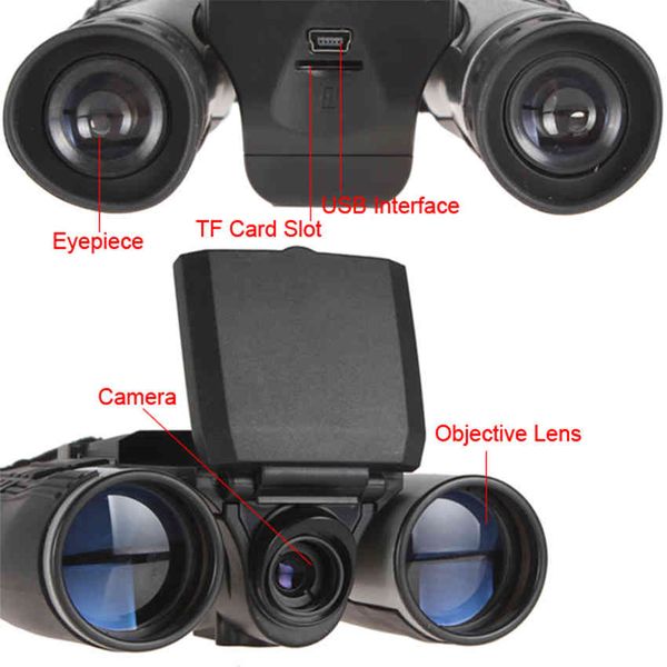 

12x32 hd 1080p binoculars digital camera 5mp cmos usb binocular 2.0 screen zoom telescope camcorder video recordingb
