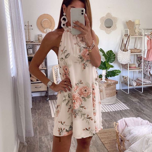 

women's summer flower lace up neck stand collar dress women's wear, Black;gray