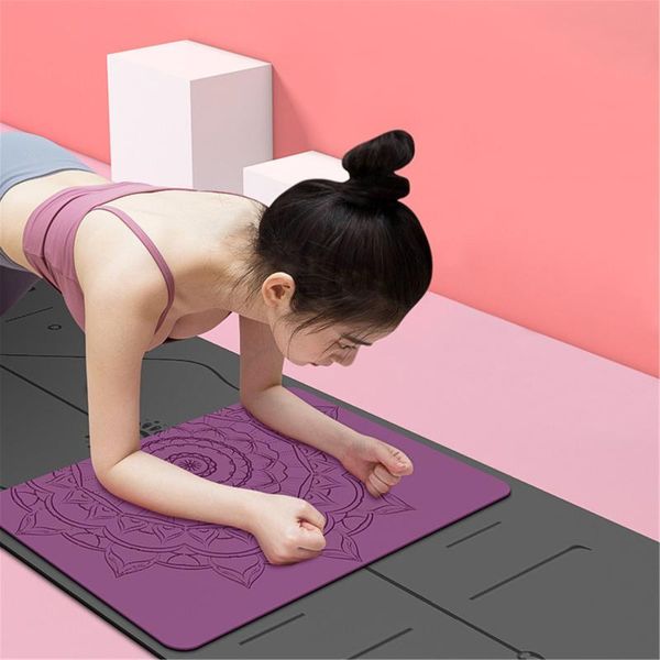 

yoga mats 60cmx41cm comfort mat anti-skid sports fitness thickness 5mm foam for exercise, yoga,pilates gymnastics