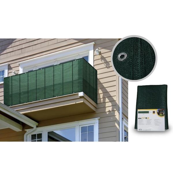 

balcony sunshade fence 5m windproof waterproof cover shade