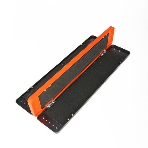 

fishing accessories 32/37/45cm carp tackle wallet double open official hanging box fish hook line bristle rig storage