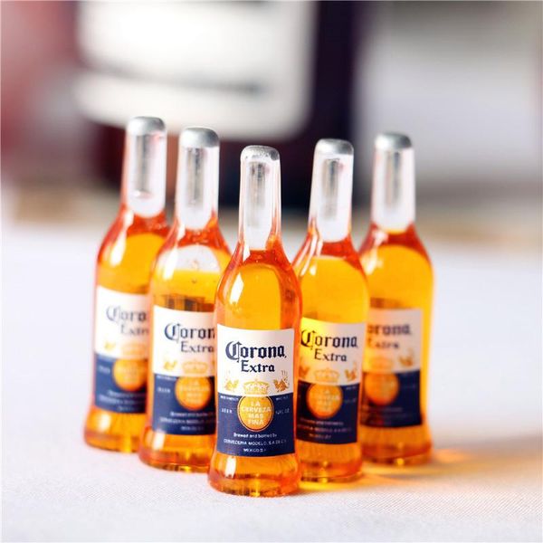 

dollhouse doll house stereo beer bottle mini miniature game shooting prop diy jewelry decorative objects & figurines