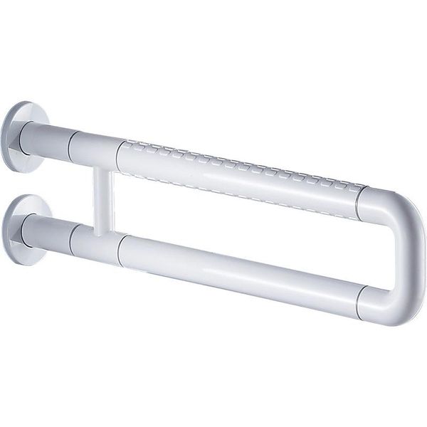 

toilet handrail foldable elderly handicapped bathroom safety non-slip barrier-railing bath accessory set