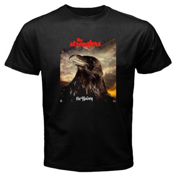 

New The Stranglers The Raven Logo Men's Black T-Shirt Size S to 3XL, White;black