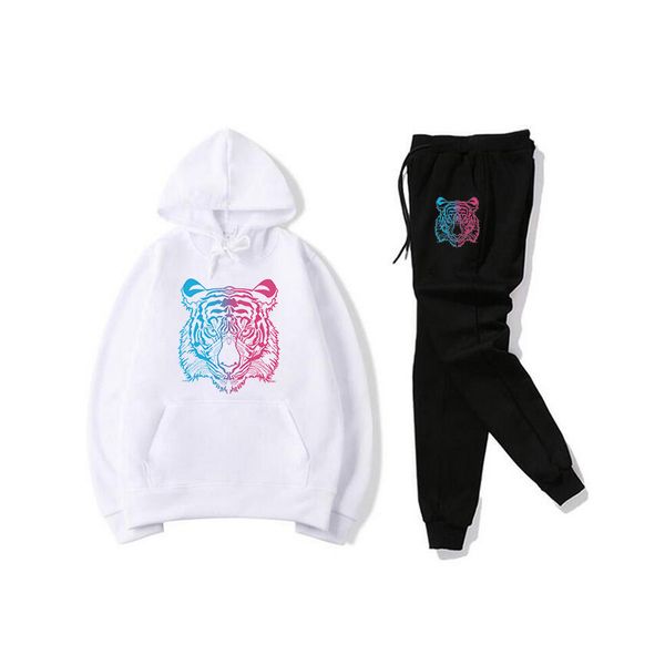 

trend designer tracksuit hoodies mens womens fashion streetwear pullover sweatshirts loose hoodie lovers clothing, Gray