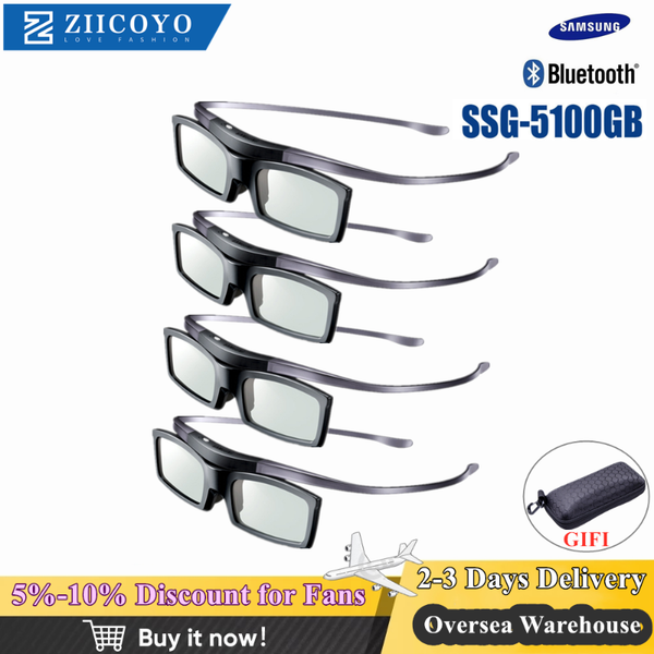 

glasses 4pcs original ssg-5100gb 3d bluetooth active eyewear for all / sony tv series ssg5100