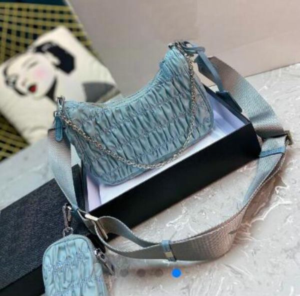 

fashion 2pcs/set nylon shoulder bags hobo handbags elling wallet women bags crossbody bag hobo purses mo45169