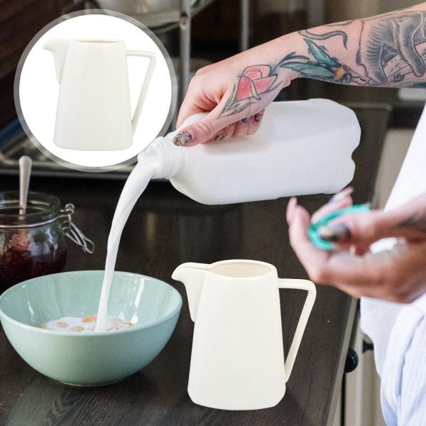 

mugs 1pc ceramic western style cup kitchenware container honey jar