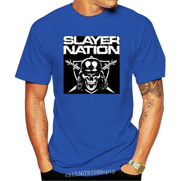 

men's t-shirts slayer - nation t shirt s-m--xl-2xl brand official shirt(1, White;black