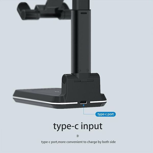 

in 1 wireless charger stand retractable portable mobile phone bracket 10w qi charging dock holder accessories holders stands cell mounts &