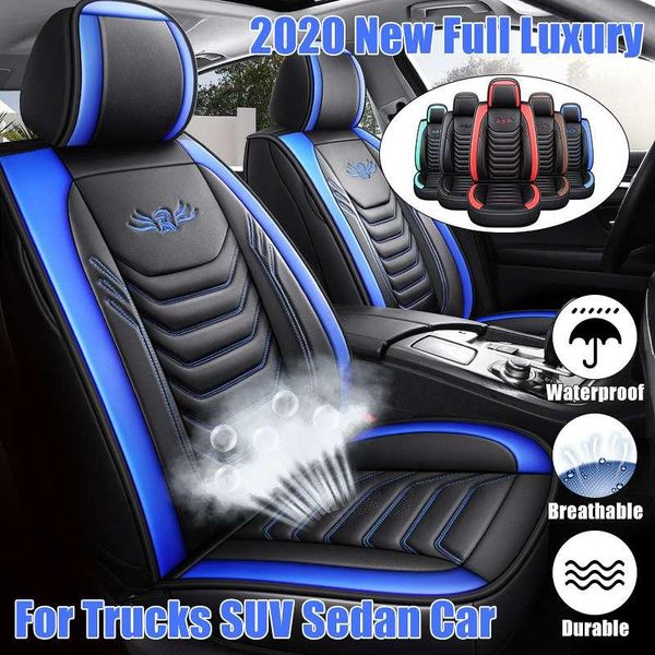 

car seat covers luxury pu leather front cover cushion protector non-slip mat waterproof for lada vesta focus