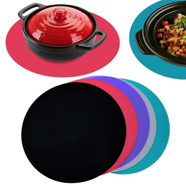 

mats & pads home kitchen silicone microwave oven pot holder mat heat insulation pad